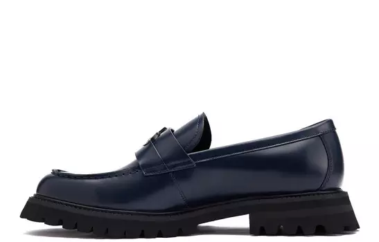 Лоферы мужские темно-синие Pedro