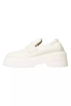 Лоферы на массивном каблуке Tommy Jeans, белый
