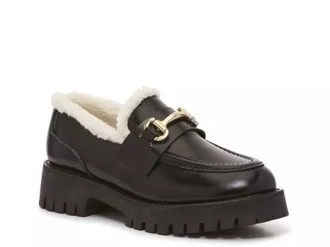 Лоферы на платформе Steve Madden Lando, черный