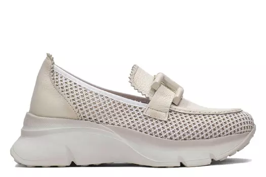 Лоферы на танкетке Hawaii Hispanitas, белый