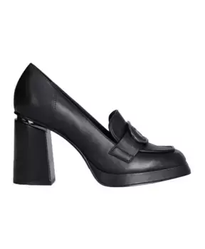Лоферы на высоком каблуке Liu Jo, черный