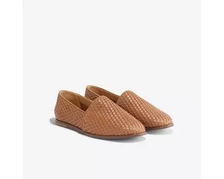 Лоферы Nisolo Alejandro Woven Slip On, коричневый