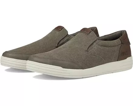Лоферы Nunn Bush City Walk Canvas Moc Toe Slip-On, цвет Cement