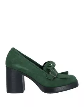 Лоферы Oroscuro, темно-зеленый