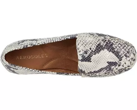 Лоферы Over Drive Aerosoles, натуральная змея
