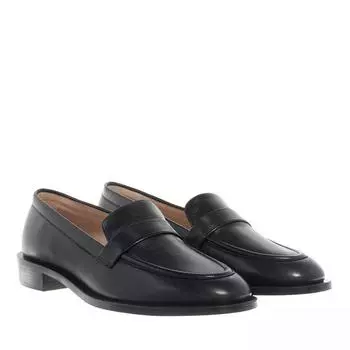 Лоферы palmer sleek loafer Stuart Weitzman, черный