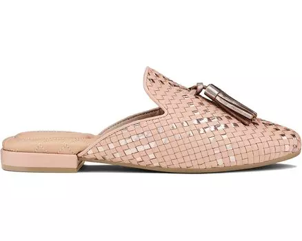 Лоферы Phoebe Woven Mule Birdies, кварцевая решетка тканая