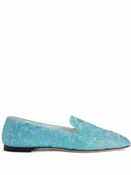 Лоферы Pigalle Starlight Giuseppe Zanotti, синий