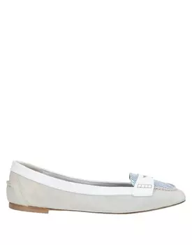 Лоферы Pollini, серый