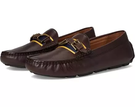 Лоферы Polo Ralph Lauren Anders Leather Driver, темно-корчневый