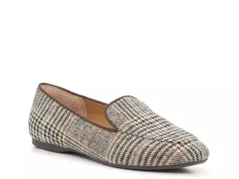 Лоферы Posh Loafer Kelly & Katie, цвет beige_black_brownplaidfabric