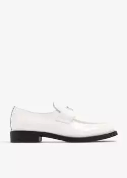 Лоферы Prada Patent Leather, белый