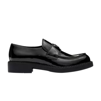 Лоферы Prada Patent Leather Loafer, черный