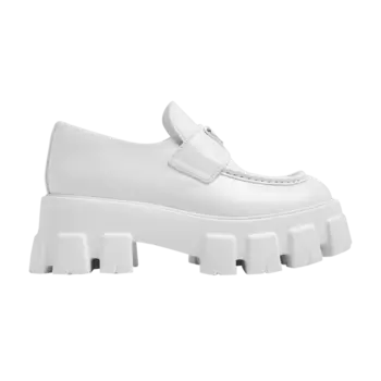 Лоферы Prada Wmns Monolith Loafer 'White', белый
