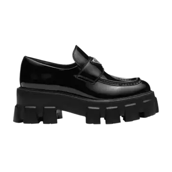 Лоферы Prada Wmns Monolith Patent Leather Loafer, черный