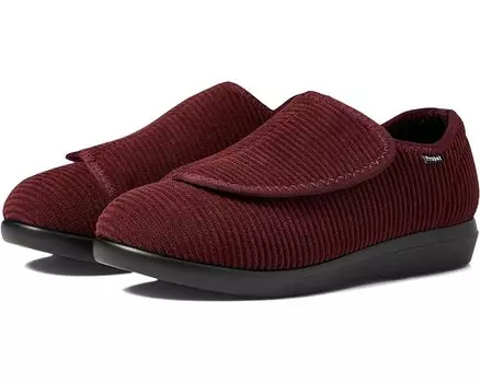Лоферы Propet Cush 'N Foot, цвет Burgundy Corduroy