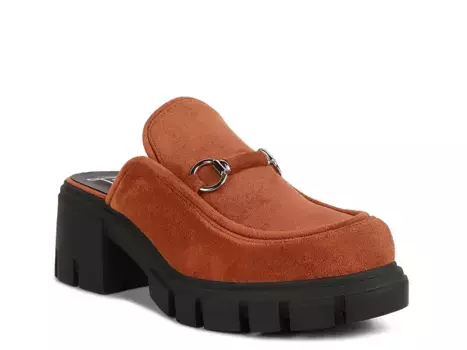 Лоферы Prosper Platform Mule London Rag, цвет tan