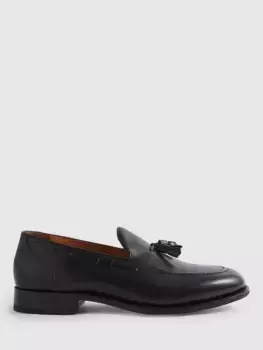 Лоферы Reiss Clayton Leather, черный