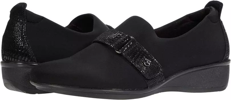 Лоферы Revere Genoa Stretch, черный