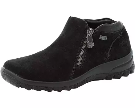 Лоферы Rieker L7160 Eike 60, черный замшевый