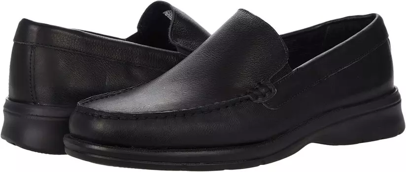 Лоферы Rockport Palmer Venetian, цвет Black Tumbled