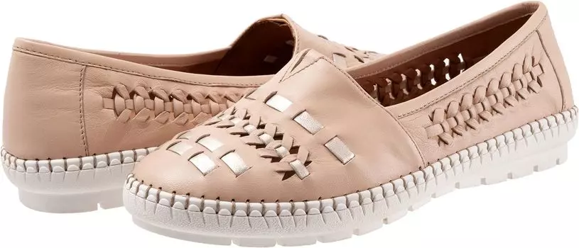 Лоферы Rory Trotters, цвет Nude Gold