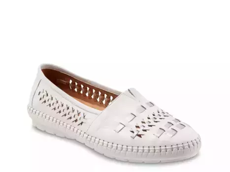 Лоферы Rory Trotters, White/Silver