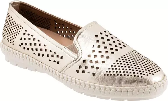 Лоферы Royal Trotters, цвет Gold Metallic