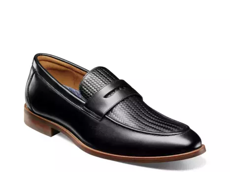 Лоферы Rucci Weave Penny Loafer Florsheim, черный