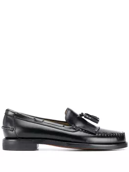 Лоферы с бахромой Sebago, черный