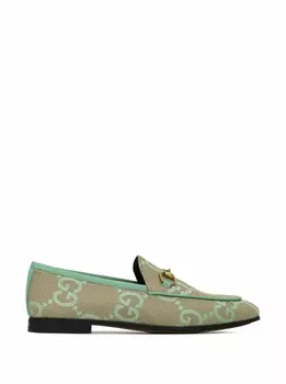 Лоферы с деталью Horsebit Jordaan Gucci