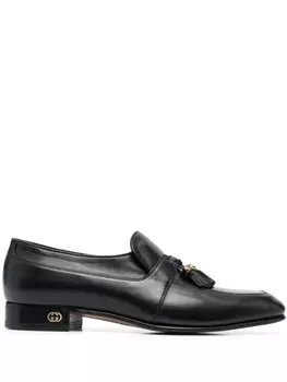 Лоферы с кисточками Gucci, черный