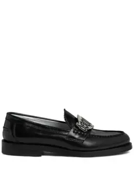 Лоферы с логотипом DSQUARED2, черный