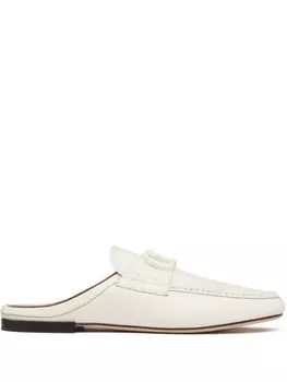 Лоферы с логотипом VLogo Signature Valentino Garavani, бежевый