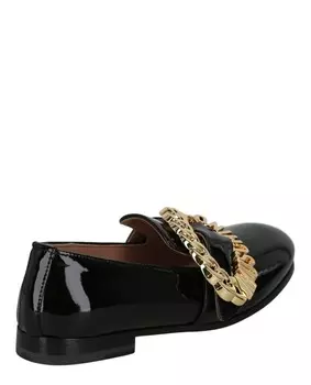 Лоферы с пряжкой с логотипом Moschino, черный