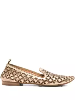 Лоферы с вырезами kudeta, золотой