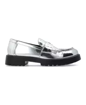 Лоферы с выступами Tory Burch, серый