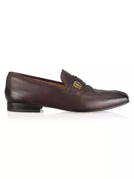 лоферы Садей Bally, цвет dark brown