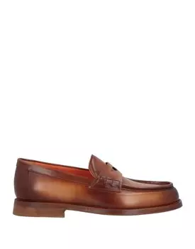 Лоферы Santoni, бежевый