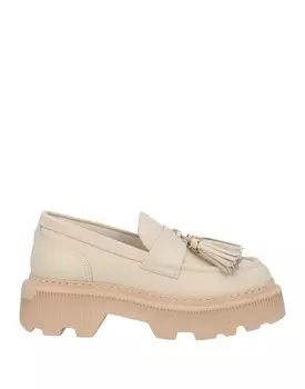 Лоферы Santoni, бежевый