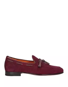 Лоферы Santoni, бордовый