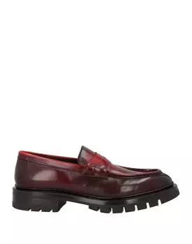 Лоферы Santoni, бордовый
