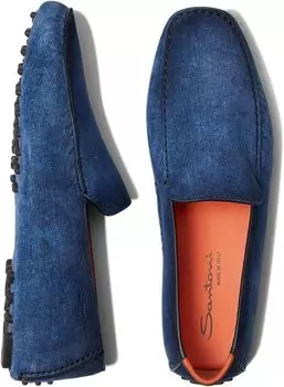 Лоферы Santoni Dowser, синий