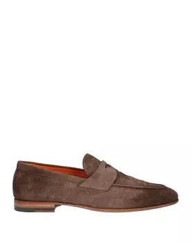 Лоферы Santoni, хаки