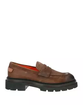 Лоферы Santoni, коричневый