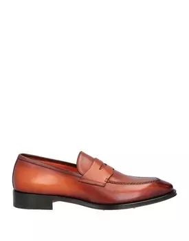 Лоферы Santoni, оранжевый