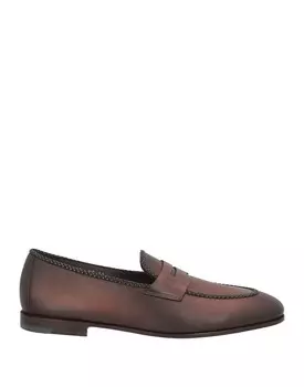 Лоферы Santoni, темно-коричневый