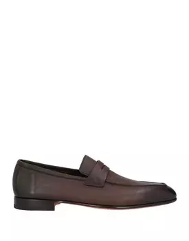Лоферы Santoni, темно-коричневый
