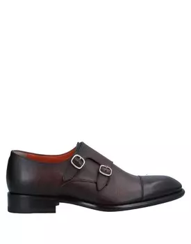 Лоферы Santoni, темно-коричневый