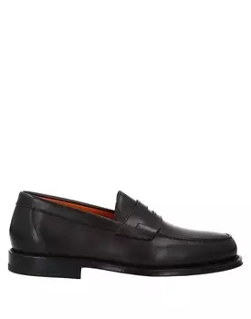 Лоферы Santoni, темно-коричневый